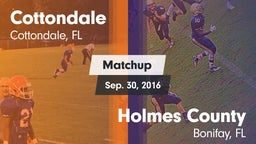 Matchup: Cottondale vs. Holmes County  2016