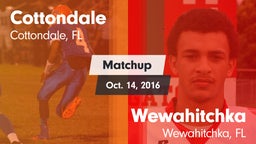 Matchup: Cottondale vs. Wewahitchka  2016
