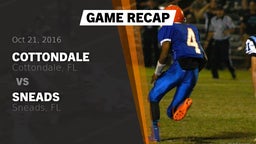 Recap: Cottondale  vs. Sneads  2016