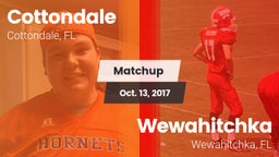 Matchup: Cottondale vs. Wewahitchka  2017