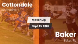 Matchup: Cottondale vs. Baker  2020