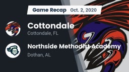 Recap: Cottondale  vs. Northside Methodist Academy  2020