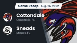 Recap: Cottondale  vs. Sneads  2022