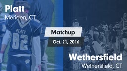 Matchup: Platt vs. Wethersfield  2016
