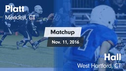 Matchup: Platt vs. Hall  2016