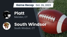 Recap: Platt  vs. South Windsor  2023