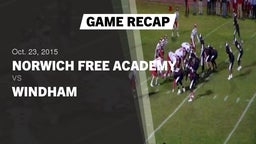 Recap: Norwich Free Academy  vs. Windham  2015