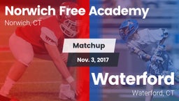 Matchup: Norwich Free Academy vs. Waterford  2017
