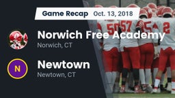 Recap: Norwich Free Academy vs. Newtown  2018