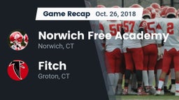 Recap: Norwich Free Academy vs. Fitch  2018