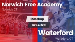 Matchup: Norwich Free Academy vs. Waterford  2018