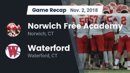 Recap: Norwich Free Academy vs. Waterford  2018