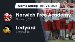 Recap: Norwich Free Academy vs. Ledyard  2022