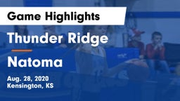 Thunder Ridge  vs Natoma Game Highlights - Aug. 28, 2020