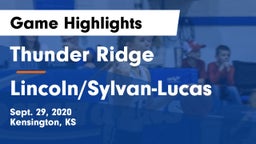 Thunder Ridge  vs Lincoln/Sylvan-Lucas Game Highlights - Sept. 29, 2020