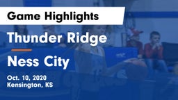 Thunder Ridge  vs Ness City  Game Highlights - Oct. 10, 2020