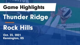 Thunder Ridge  vs Rock Hills Game Highlights - Oct. 23, 2021