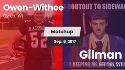 Matchup: Owen-Withee vs. Gilman  2017