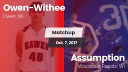 Matchup: Owen-Withee vs. Assumption  2017