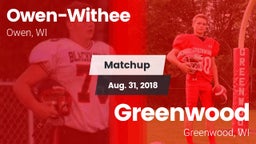 Matchup: Owen-Withee vs. Greenwood  2018