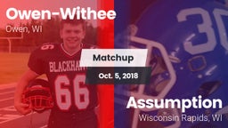 Matchup: Owen-Withee vs. Assumption  2018