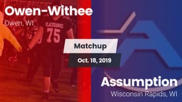 Matchup: Owen-Withee vs. Assumption  2019