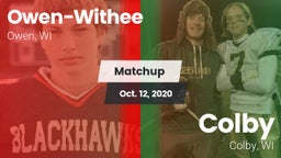 Matchup: Owen-Withee vs. Colby  2020