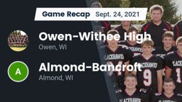 Recap: Owen-Withee High vs. Almond-Bancroft  2021