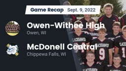 Recap: Owen-Withee High vs. McDonell Central  2022