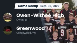 Recap: Owen-Withee High vs. Greenwood  2022