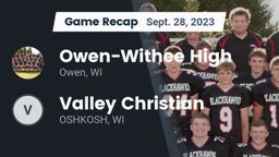 Recap: Owen-Withee High vs. Valley Christian  2023