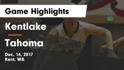 Kentlake  vs Tahoma  Game Highlights - Dec. 14, 2017