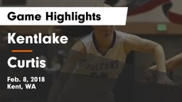 Kentlake  vs Curtis  Game Highlights - Feb. 8, 2018