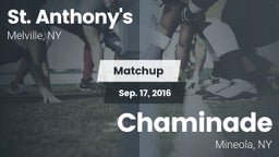 Matchup: St. Anthony's vs. Chaminade  2016