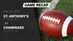 Recap: St. Anthony's  vs. Chaminade  2016