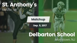 Matchup: St. Anthony's vs. Delbarton School 2017