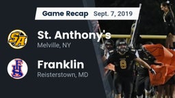 Recap: St. Anthony's  vs. Franklin  2019