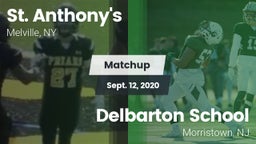 Matchup: St. Anthony's vs. Delbarton School 2020