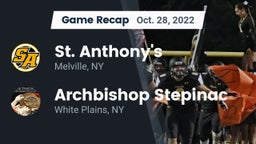 Recap: St. Anthony's  vs. Archbishop Stepinac  2022