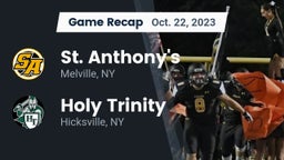 Recap: St. Anthony's  vs. Holy Trinity  2023