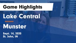 Lake Central  vs Munster  Game Highlights - Sept. 14, 2020