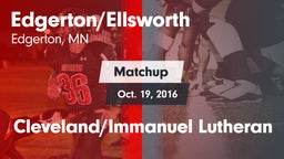 Matchup: Edgerton/Ellsworth vs. Cleveland/Immanuel Lutheran 2016