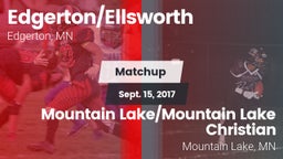 Matchup: Edgerton/Ellsworth vs. Mountain Lake/Mountain Lake Christian  2017