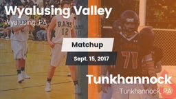 Matchup: Wyalusing Valley vs. Tunkhannock  2017