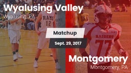 Matchup: Wyalusing Valley vs. Montgomery  2017