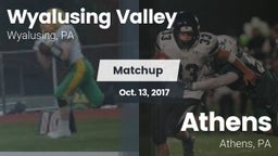 Matchup: Wyalusing Valley vs. Athens  2017
