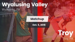 Matchup: Wyalusing Valley vs. Troy  2018