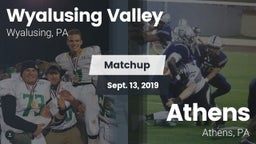 Matchup: Wyalusing Valley vs. Athens  2019
