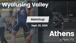 Matchup: Wyalusing Valley vs. Athens  2020
