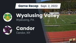 Recap: Wyalusing Valley  vs. Candor  2022